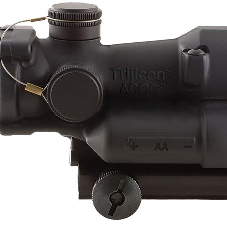 Trijicon 100390 ACOG  Matte Black 4x32mm LED Illuminated Green Crosshair .223/5.56 BDC Reticle
