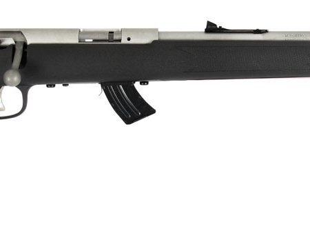 Savage Arms 24700 Mark II FSS Full Size 22 LR 10+1 21" Matte Button Rifled Barrel, Matte Stainless Steel Receiver, Matte Black Fixed Synthetic Stock, Right Hand