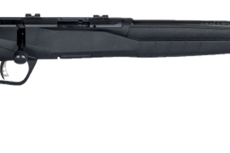 Savage Arms 70500 B Series F Full Size 22 WMR 10+1 21" Matte Black Sporter Barrel, Matte Black Drilled & Tapped Carbon Steel Receiver, Matte Black Fixed Synthetic Stock, Right Hand