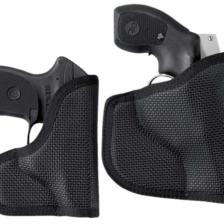 DeSantis Gunhide N38BJ8BZ0 Nemesis  Pocket Black Rubberized Fabric Fits Glock 43 Ambidextrous