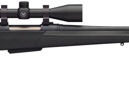 Winchester Guns 535705212 XPR Scope Combo 243 Win 3+1 Cap 22" Blued Perma-Cote Rec/Barrel Matte Black Stock Right Hand with MOA Trigger System (Full Size) Includes Vortex Crossfire II 3-9x40mm Scope