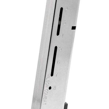 Wilson Combat 500AHD ETM  8rd Detachable w/ Aluminum Floor Plate 45 ACP+P Fits Wilson Combat 1911 Elite Tactical Stainless Steel