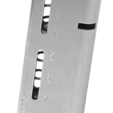 Wilson Combat 500CHD ETM  8rd Detachable w/ Lo-Profile Steel Floor Plate 45 ACP+P Fits Wilson Combat 1911 Elite Tactical Stainless Steel