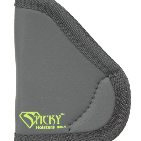 Sticky Holsters SM1 SM-1  IWB Size 1 Black/Green Latex Free Rubber Fits Beretta Tomcat/Bobcat Fits 2.40-2.75" Barrel Ambidextrous