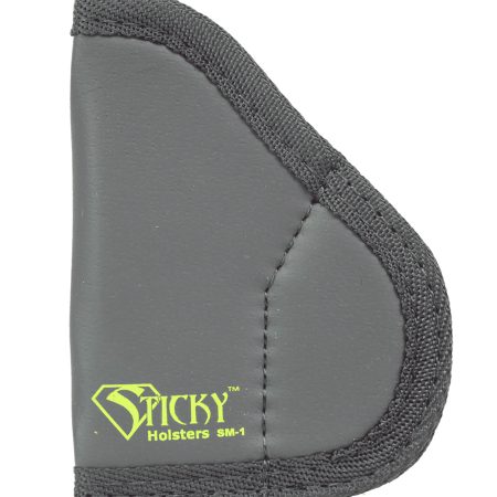 Sticky Holsters SM1NAA SM-1  IWB Size 1 Black/Green Latex Free Rubber Fits NAA Black Widow Fits 1.25-2.75" Barrel Ambidextrous