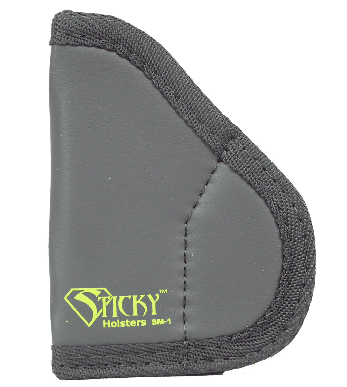 Sticky Holsters SM1NAA SM-1 IWB Size 1 Black/Green Latex Free Rubber Fits NAA Black Widow Fits 1.25-2.75" Barrel Ambidextrous
