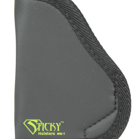 Sticky Holsters MD1 MD-1  Black/Green Latex Free Rubber Fits Small 9mm Ambidextrous