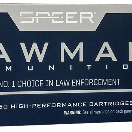 Speer 53880 Lawman Training Clean-Fire 40S&W 180gr Total Metal Jacket Round Nose 50 Per Box/20 Case