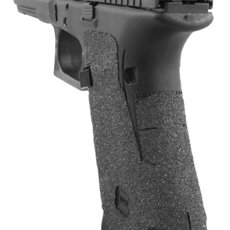 Talon Grips 113G Adhesive Grip  Compatible w/ Glock 17/22/24/31/34/35/37 Gen4 w/No Backstrap, Black Textured Granulate