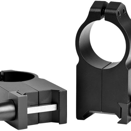 Warne 204LM Vertical Rings Maxima Matte Black 1" Ultra High Quick Detach 0 MOA