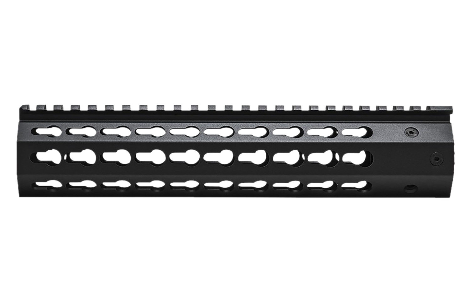 NcStar VMARFFKMC Keymod Handguard Free-Floating Aluminum Black Anodized 10" for AR-15, M4