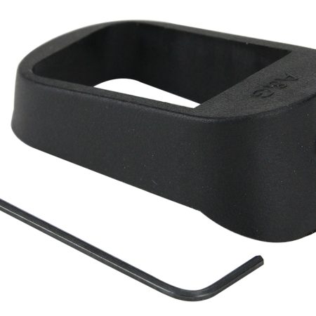 Pachmayr 03850 Mag Sleeve  Compatible w/Glock 17/22/31 Mags To Fit Glock 19/23/32 Models, Black Polymer