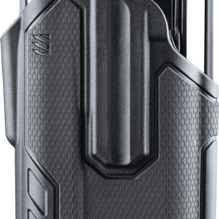 Blackhawk 419001BBR Omnivore  OWB Black Polymer Belt Slide Fits Most Semi  Autos w/SureFire X300/X300U-A Lights Right Hand