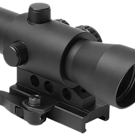 NcStar DMRK132A Mark III Tactical Advanced with 4 Reticles  Black Anodized 1 x 32 mm  3 MOA Red/Green/Blue Multi Reticle