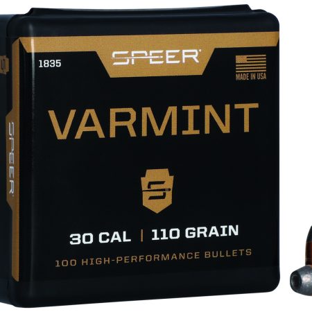 Speer 1835 Varmint  30Cal 110gr Jacketed Hollow Point 100 Per Box/5 Case