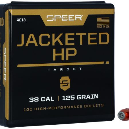 Speer 4013 Handgun  38Cal 125gr Jacketed Hollow Point 100 Per Box/5 Case