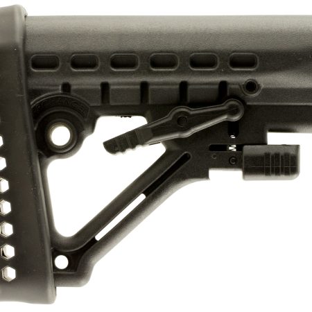 Archangel AA120 Heavy Duty  Black Synthetic, 6 Position, Fits AR-Platform with Commercial Tube