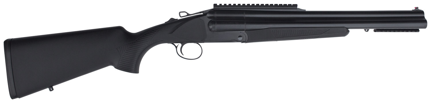 Charles Daly 930110 Triple Threat 12 Gauge 3rd 3" 18.50" Blued Triple Barrel, Blued Steel Receiver, Checkered Synthetic Stock & Forend, Non-Removable Butt Stock, Includes 5 Choke Tubes,