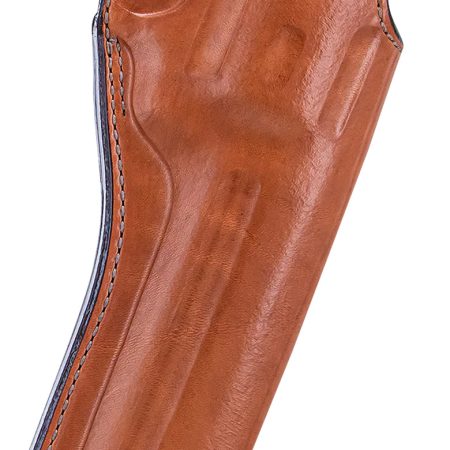 Bianchi 13099 111 Cyclone Belt Holster Size 10 OWB Open Bottom Style made of Leather with Tan Finish, Strongside/Crossdraw & Belt Loop Mount Type fits 7.5" Barrel Ruger RedHawk for Right Hand