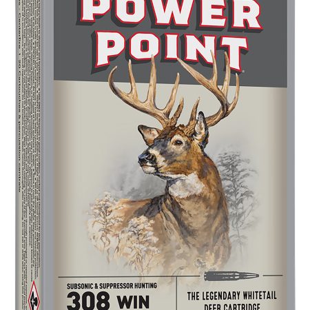 Winchester Ammo X308SUBX Power-Point  308Win 185gr 20 Per Box/10 Case
