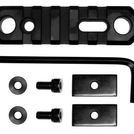 GrovTec US Inc GTSW192 3.1 Inch 5 Slot with Push Button Bases Stock AR  Black Anodized