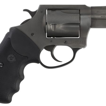 Charter Arms 64020 Pitbull  Large 40 S&W, 5 Shot 2.30" Black Nitride Steel Barrel, Cylinder & Frame w/Black Finger Grooved Rubber Grip