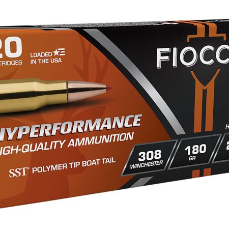 Fiocchi 308HSC Hyperformance  308Win 180gr Super Shock Tip 20 Per Box/10 Case