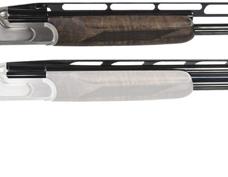 CZ-USA 06582 All American Trap Combo 12 Gauge 3" 2rd 32" Gloss Blued Barrel, Brushed Stainless Metal Finish, Turkish Walnut Stock with Monte Carlo Adjustable Comb