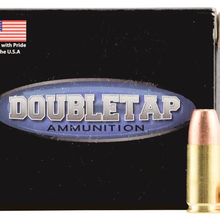 DoubleTap Ammunition 9MM124BD Home Defense  9mmLuger+P 124gr Jacketed Hollow Point 20 Per Box/50 Case