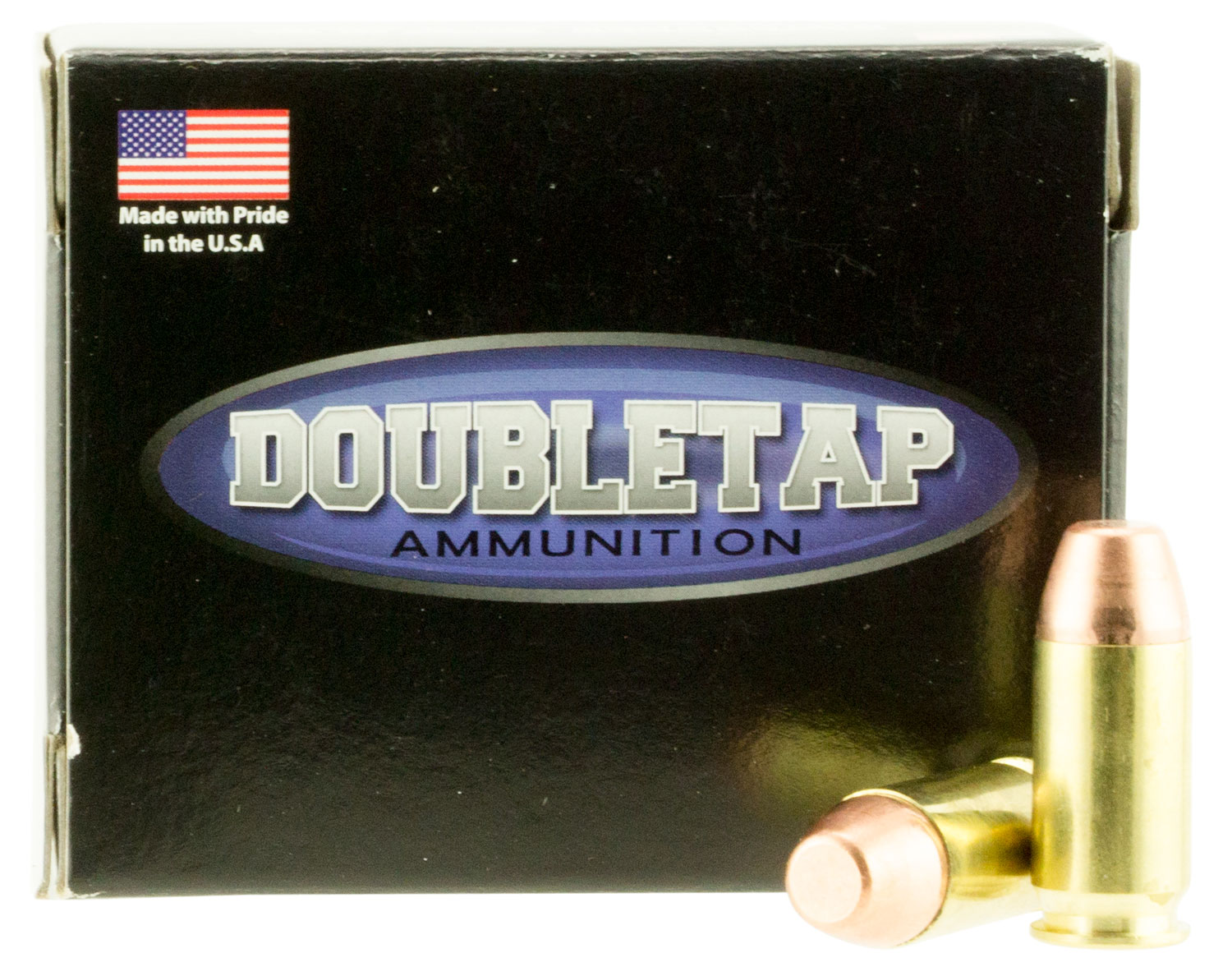 DoubleTap Ammunition 45A230FP Hunter 45ACP 230gr Full Metal Jacket Flat Point 20 Per Box/50 Case