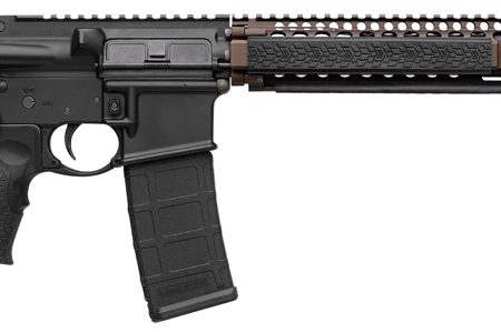Daniel Defense 0208806027011 DDM4 M4A1 5.56x45mm NATO 30+1 14.50" Threaded Barrel, Black Hard Coat Anodized Receiver, 6 Position Stock w/SoftTouch Overmolding, Flat Dark Earth Handguard