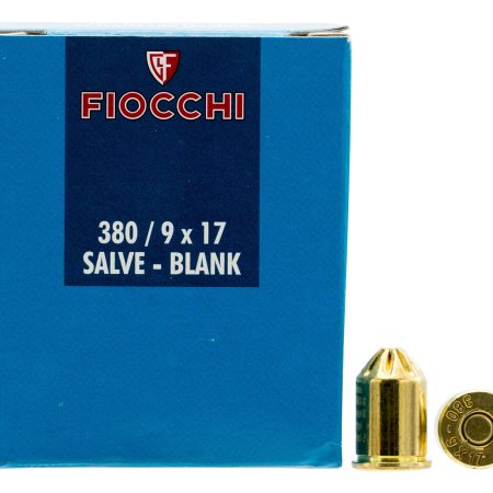 Fiocchi 380BLANK Pistol Blank 380RimmedShort 50 Per Box/30 Case