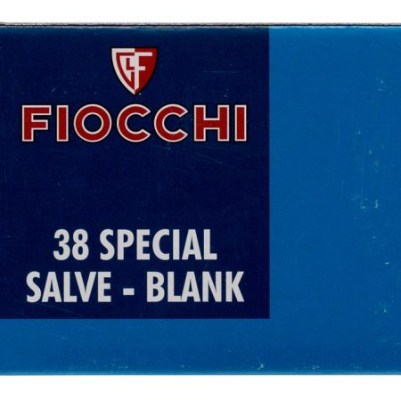 Fiocchi 38BLANK Pistol Blank 38Special 50 Per Box/20 Case