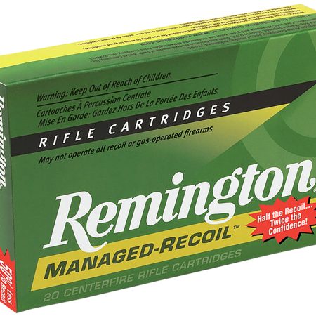 Remington Ammunition 27644 Managed-Recoil  30-30Win 125gr Soft Point Core Lokt 20 Per Box/10 Case
