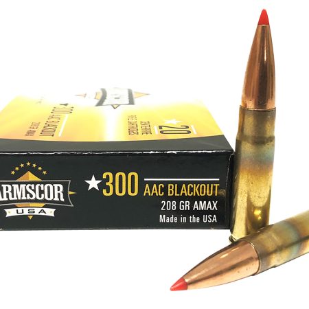 Armscor FAC300AAC2N USA  300Blackout 208gr Hornady A-Max 20 Per Box/10 Case