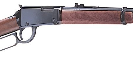 Henry H001 Classic  22 Short, 22 Long or 22 LR Caliber with 15LR/17L/21Short Capacity, 18.50" Barrel, Black Metal Finish & American Walnut Stock Right Hand (Full Size)