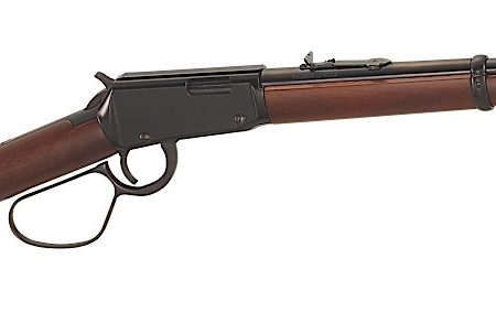 Henry H001L Classic Lever Carbine 22 Short Caliber with 12 LR/16 Short Capacity, 16.13" Barrel, Black Metal Finish & American Walnut Stock Right Hand