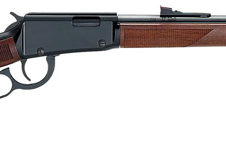 Henry H001V Varmint Express  17 HMR 11+1 19.25" Blued Steel Barrel, Black Steel Receiver, American Walnut Stock Right Hand
