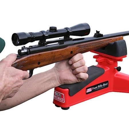 MTM Case-Gard FRR30 Front Rifle Rest  Red Polymer
