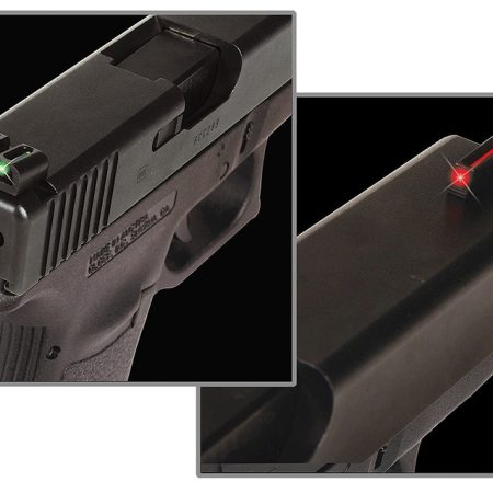 TruGlo TG131G1 Fiber-Optic  Red/Fiber Optic Front Sight-Green/Fiber Optic Rear Sight Glock 17/17L/19