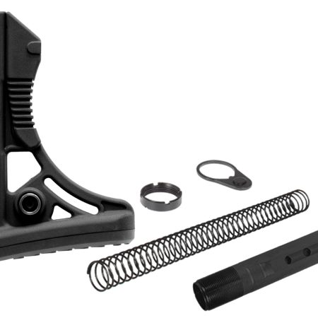 UTG Pro RBUS3BM Mil-Spec OPS Ready S3 Stock Kit Black Synthetic 6 Position for AR-15, M16