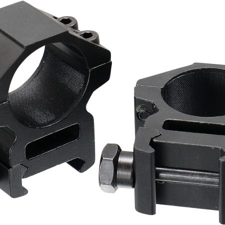 UTG RGWM25M4 Accushot Scope Rings  Black Anodized 1" Medium