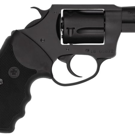 Charter Arms 13820 Undercover Lite  Small 38 Special, 5 Shot 2" Black Stainless Steel Barrel & Cylinder, Black Passivate Aluminum Frame w/Black Finger Grooved Rubber Grip, Exposed Hammer