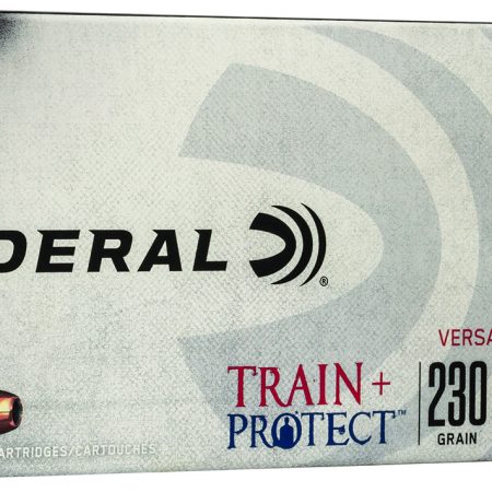 Federal TP45VHP1 Train + Protect  45ACP 230gr Versatile Hollow Point 50 Per Box/10 Case