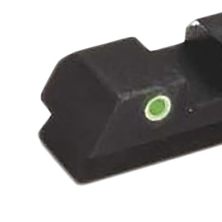 AmeriGlo GL119 Classic Tritium Sight Set for Glock  Green Tritium White Outline Front Sight-Green Tritium White Outline Rear Sight