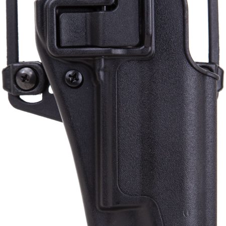 Blackhawk 410503BKR Serpa CQC  OWB Size 03 Matte Black Polymer Belt Loop/Paddle Fits 1911 Government & Clones Right Hand
