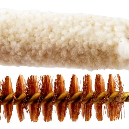 Traditions A1238 Brush/Swab Set 50 Cal 10 32 Thread Bronze Bristles 1 Set