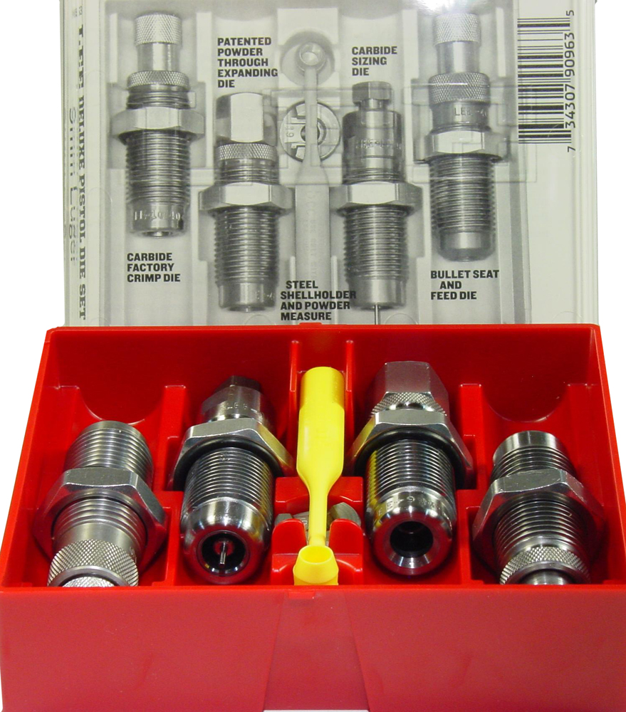 Lee Precision 90964 Deluxe 4-Die Set 38 Special / 357 Mag