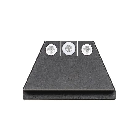 Night Fision GLK004003WGW Suppressor Height Sights For Glock  Green Tritium White Outline Front Sight-Green Tritium White Outline Rear Sight Glock 17/17L/19