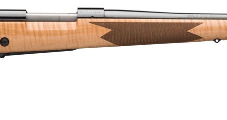 Winchester Repeating Arms 535218229 Model 70 Super Grade 264 Win Mag Caliber with 3+1 Capacity, 26" Barrel, High Polished Blued Metal Finish & Gloss AAA Maple Stock Right Hand (Full Size)